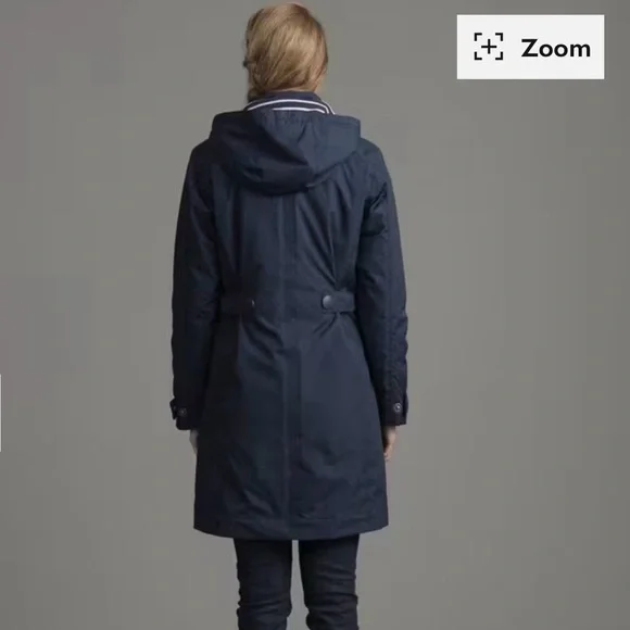 Seasalt RAIN collection Kellifray Mac Coat sz 12 - Picture 3 of 6